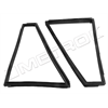 62-67 Nova Vulcanized Rear Quarter Window Seals, for Station Wagons. Pair